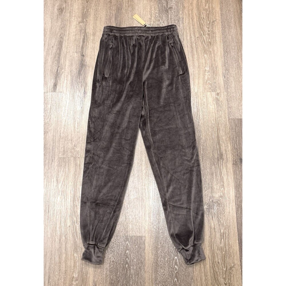 Skims Velour Jogger Womens Small Brown Lounge Pants